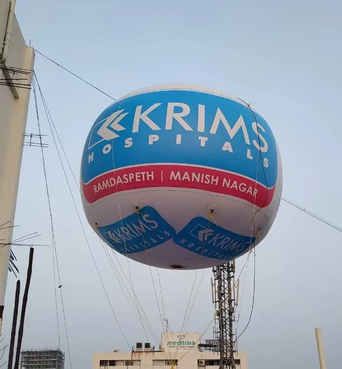 Advertising balloon at event, 8–20 Ft, Sunrise Gases Nagpur