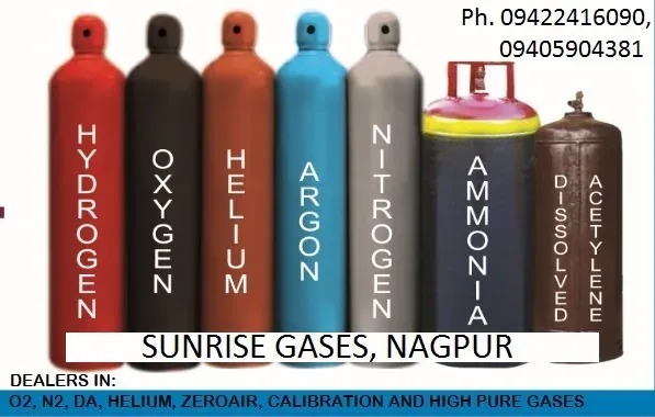 Calibration gas mixtures for instrument calibration, Sunrise Gases Nagpur