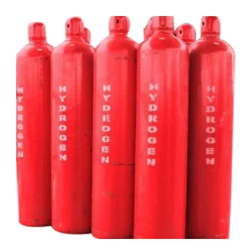 Hydrogen gas cylinder with valve, 47L, Sunrise Gases Nagpur