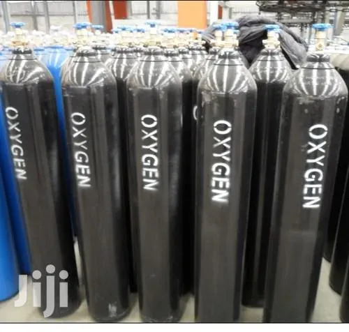 Industrial oxygen gas cylinder close-up, Sunrise Gases Nagpur