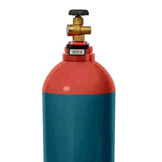 P10 methane-argon gas cylinder, 7 Cu.M., Sunrise Gases Nagpur